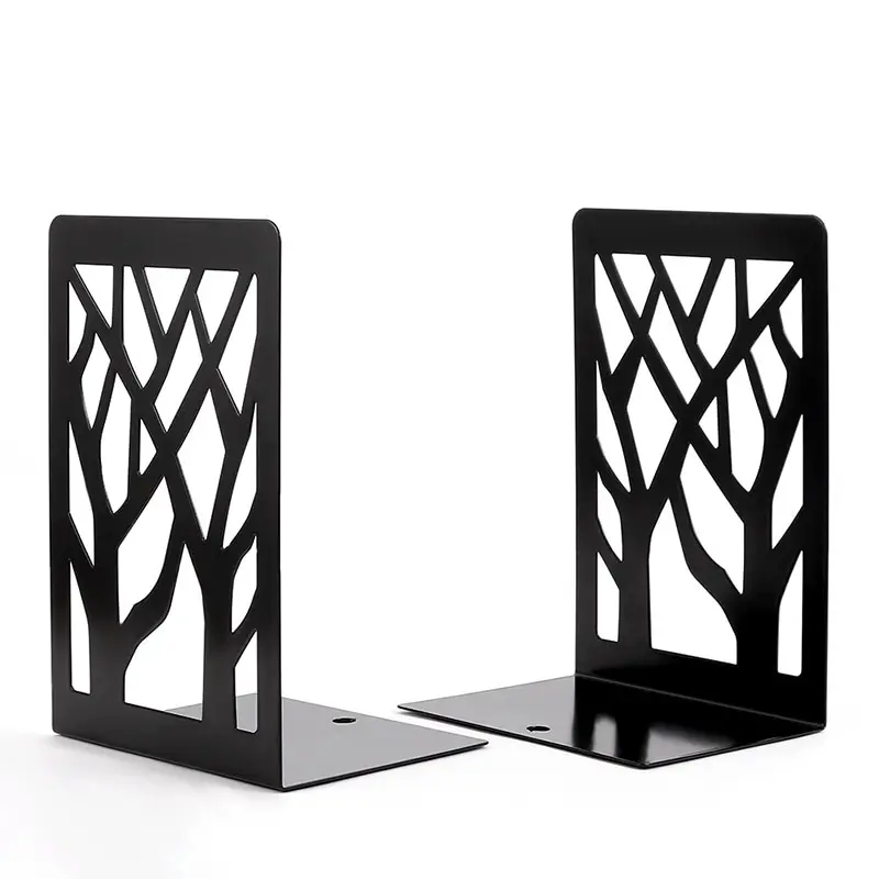 

1 Pair Vintage Personalised Metal Non-slip Book Holder Book Support Stands Animal Shaped Office Book Holder