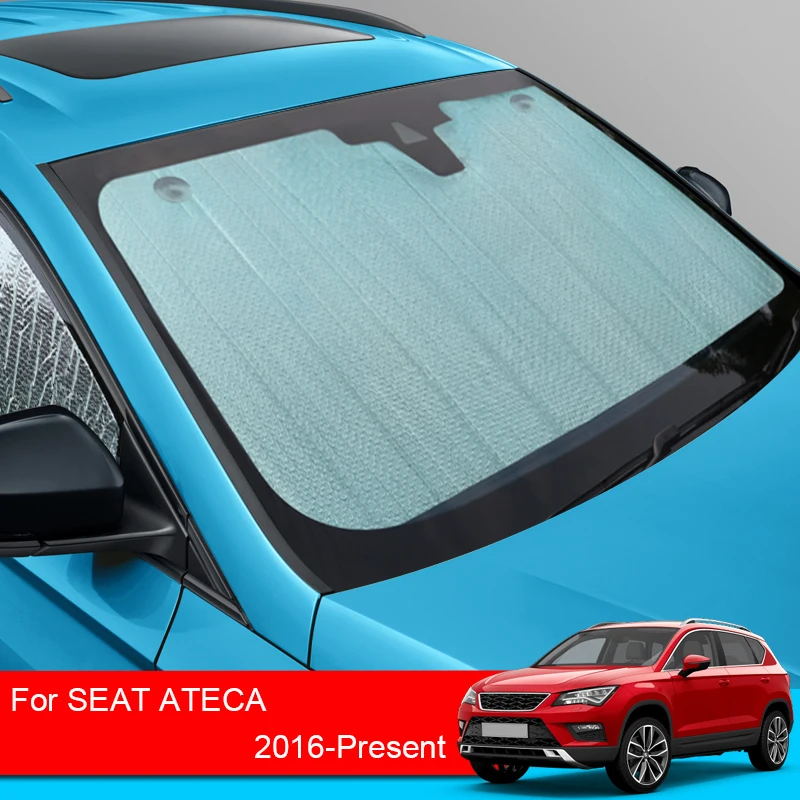 

Для сиденья Ateca 2016-2025 автомобильные солнечные оттенки покрытие с УФ-защитой занавеска бокового окна солнцезащитный козырек лобовое стекло ...