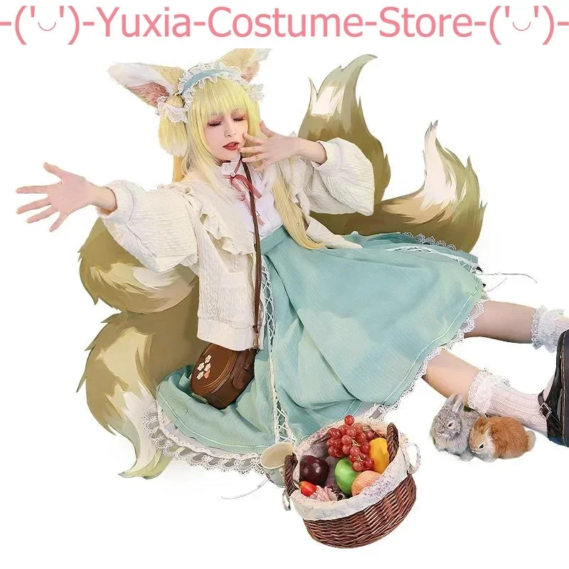 Весенний костюм из аниме Рыцари сузуран Великолепное платье для косплея