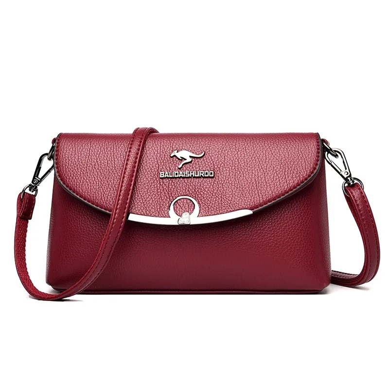 

Women Shoulder Bags Crossbody Bag PU Leather Handbags Satchel Tote PU Ladies Fashion Portable Bags Female Messenger Bags