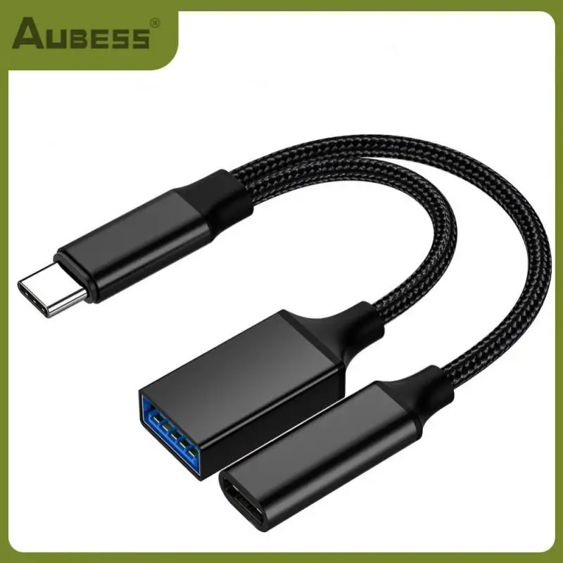 

Usb Splitter Adapter Otg Data Cable Converter Portable Phone Adapter Type C To Usb A Aluminum Alloy Connector Usb C Otg Cable