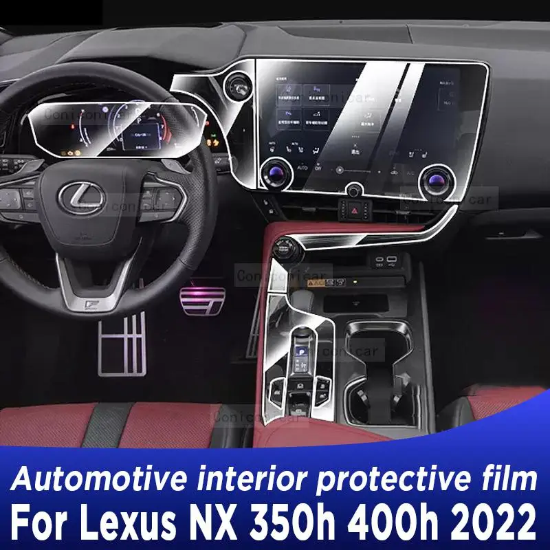 

Для Lexus NX 350h 400h 2022 панель редуктора экран навигации Автомобильный интерьер фонарь наклейка против царапин