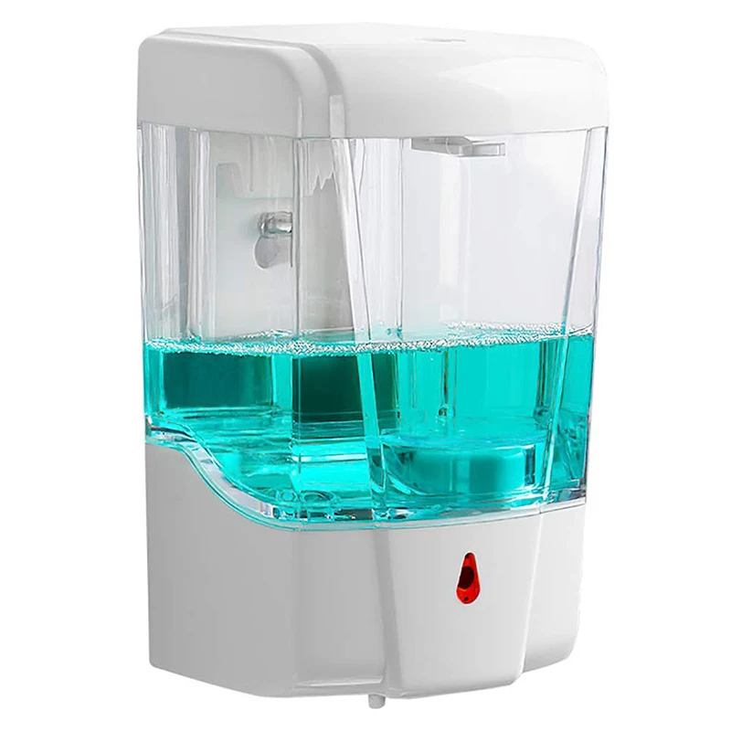 

700ml Soap Dispenser Automatic Touchless Sensor Hand Sanitizer Detergent Liquid Soap Dispenser Wall Mounted For Bathroom Kitchen