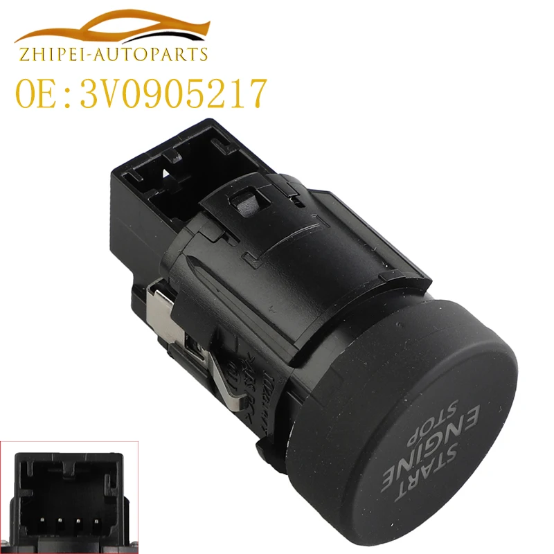 

3V0905217 Engine Start Stop Switch Button Car 3V0 905 217 Fit For Skoda Superb Octavia Rapid Yeti Karoq 2008-