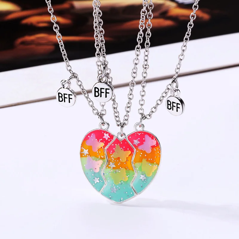 Lovecryst 3 шт./компл. мультяшное магнитное капельное масло бабочка ожерелье в форме