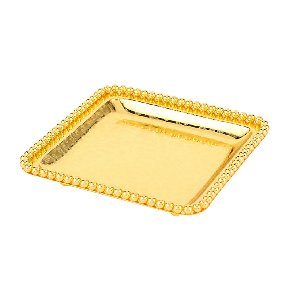 

Vintage Decor Refreshments Plate Tray Dresser Decorative Candy Bowl Dessert Trays Coquette Room Decor Luxurious European Plate