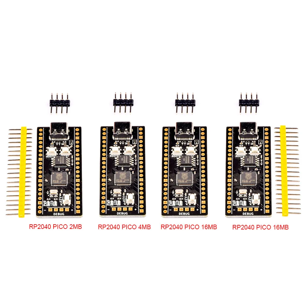 

RP2040 Core Board TYPE-C USB-C For Raspberry Core Board 2MB/4MB/8MB /16MB RP2 for Raspberry Pi Pico Micropython