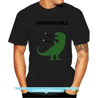 unstoppable t rex t shirt funny drawing dinosaur tee dino nature animal top long sleeve t shirt men