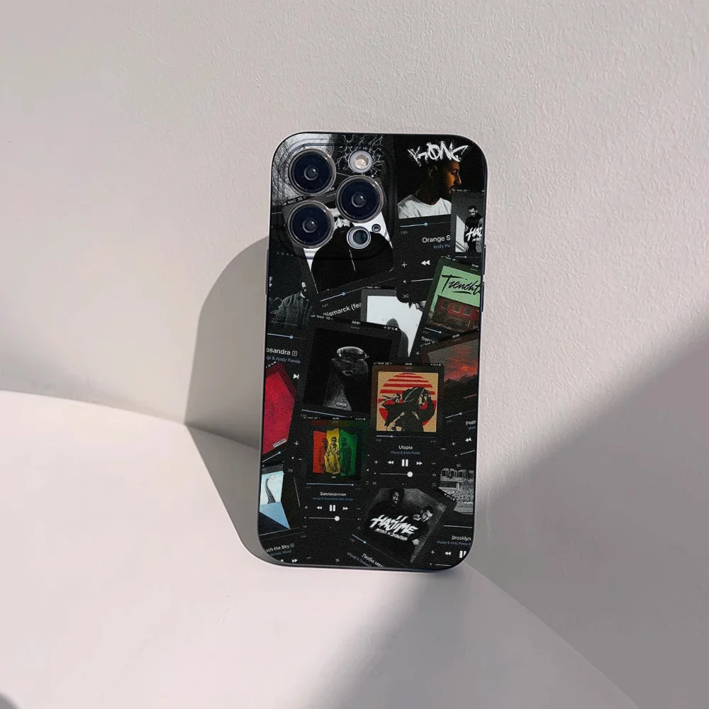 Чехол для телефона хаджим Мияги Энди панда IPhone 11 12 13 14 15 16 Mini Plus Pro Max силиконовый