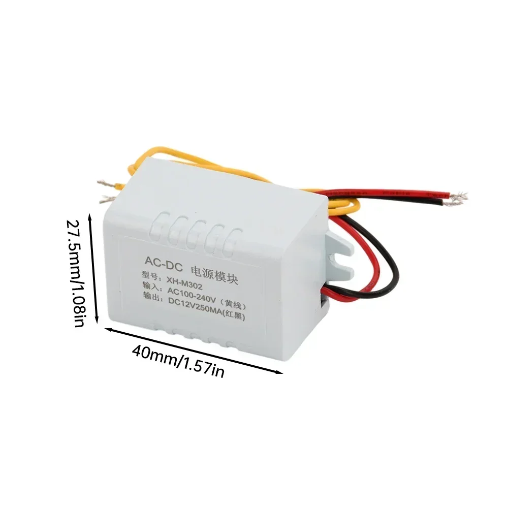 Выход переменного тока 110-220 В в постоянный ток 12 AC-DC адаптер модуля питания 250 мА