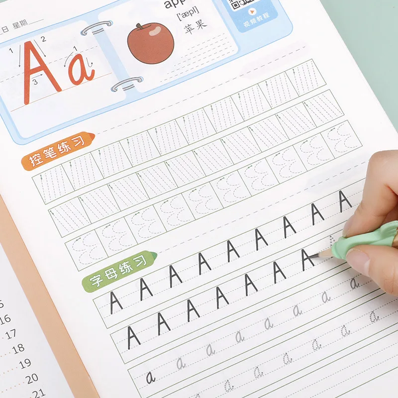 

Новинка, тетрадь для обучения, тетрадь для учеников, точечная матрица, интенсивный ход, для детского сада, просвечивание, твердая ручка, каллиграфия для начинающих