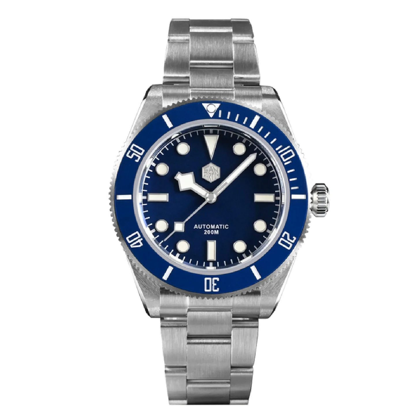 

San Martin Men Luxury Watch 40MM Fashion Automatic Mechanical Wristwatch Vintage 200M Waterproof Luminous Sapphire PT5000 SW200