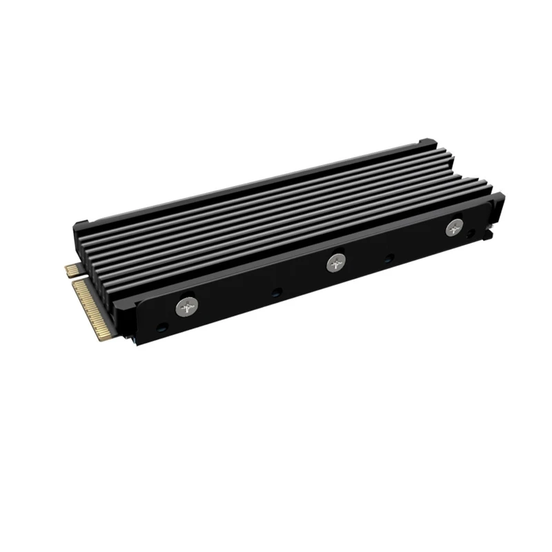 

Aluminum Heat Dissipation SSD Heat Sink Cooler Radiator for PS5 M.2 NVME Solid State Hard Disk Double-Side Cooling Pads