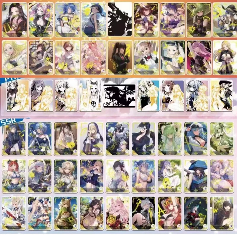 Аниме Новая история богини Cc Nezuko 2M08 1M08 Ptr Ssr Sr R полный набор мультяшных персонажей