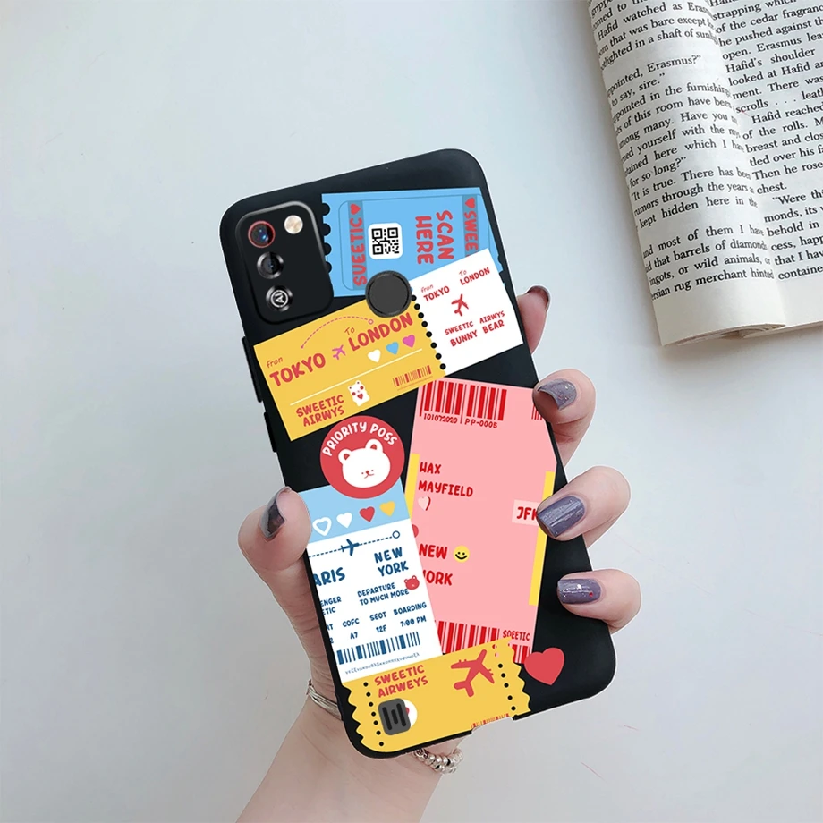 Чехол для телефона Tecno POP4 POP 4Pro 4 Lte милый мультяшный чехол с забавным рисунком