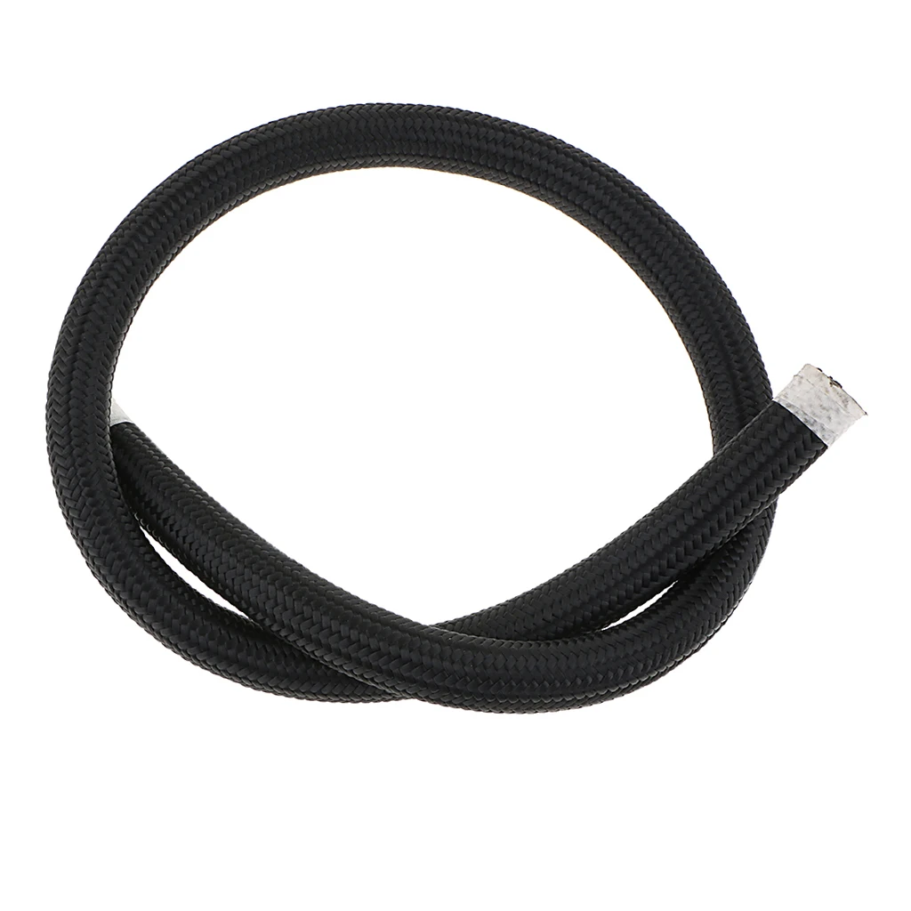 Нейлоновый плетеный шланг из нержавеющей стали AN-12 для топливного масла и газа