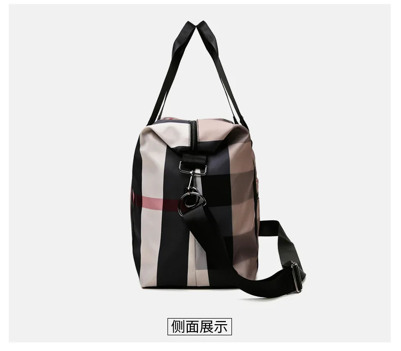 Large-capacity travel bag dry and wet separation fitness bag women's light hand luggage bag sports bag duffle bag