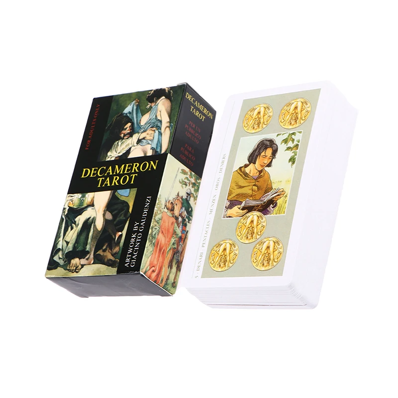 Карты Таро Decameron классические настольные игры на английском языке Необычные