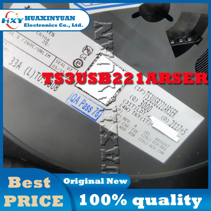 1 шт./партия TS3USB221ARSER UQFN10 TS3 TS3U TS3USB TS3USB2 TS3USB22 TS3USB221 TS3USB221AR T новая и оригинальная интегральная микросхема