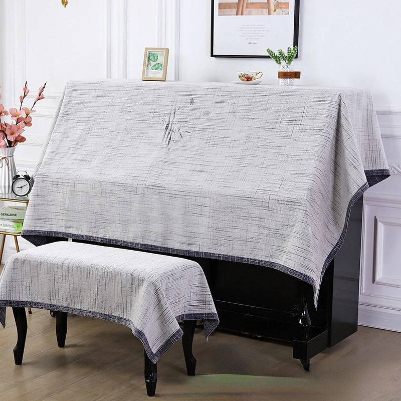 

Nordic Style Piano Cover Dust Cover Keyboards Bench Cover