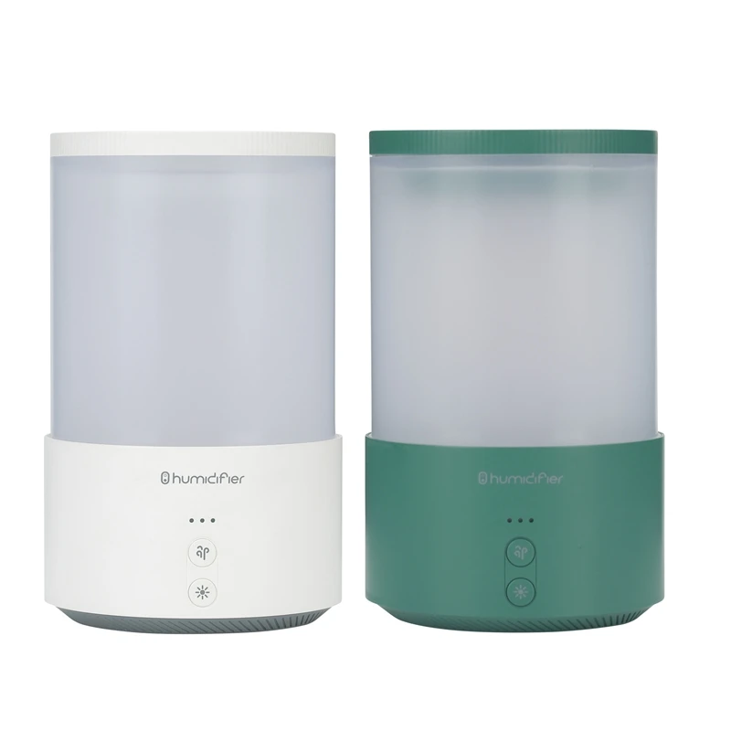 

Настольный USB-увлажнитель воздуха с двойным распылителем, освещение для офиса и дома