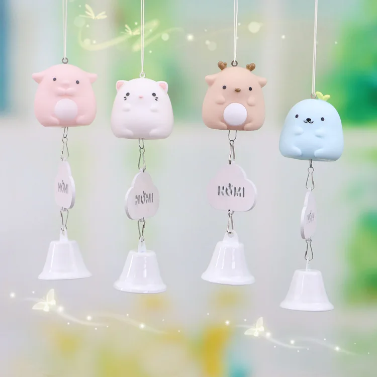 

Soft Cute Wind Chime Hanging Celebrity Girls Ornaments Bedroom Bell Pendant Creative Student Gifts Car Interior Decoration