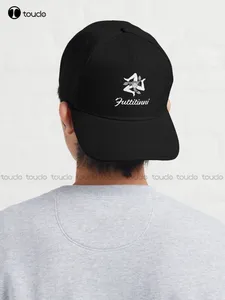 Sicilian Trinacria And Futtitinni Baseball Cap Trendy Hats Outdoor Climbing Traveling Hip Hop Trucker Hats Custom Gift Cartoon