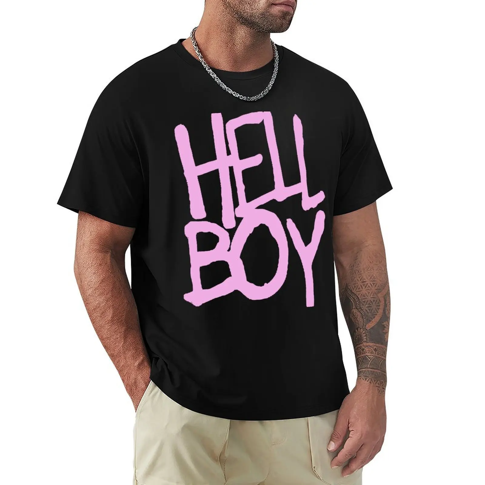 LIL PEEP Стиль Hellboy Эмо Рэп Хип-Хоп Футболка больших размеров топы рубашки футболка с