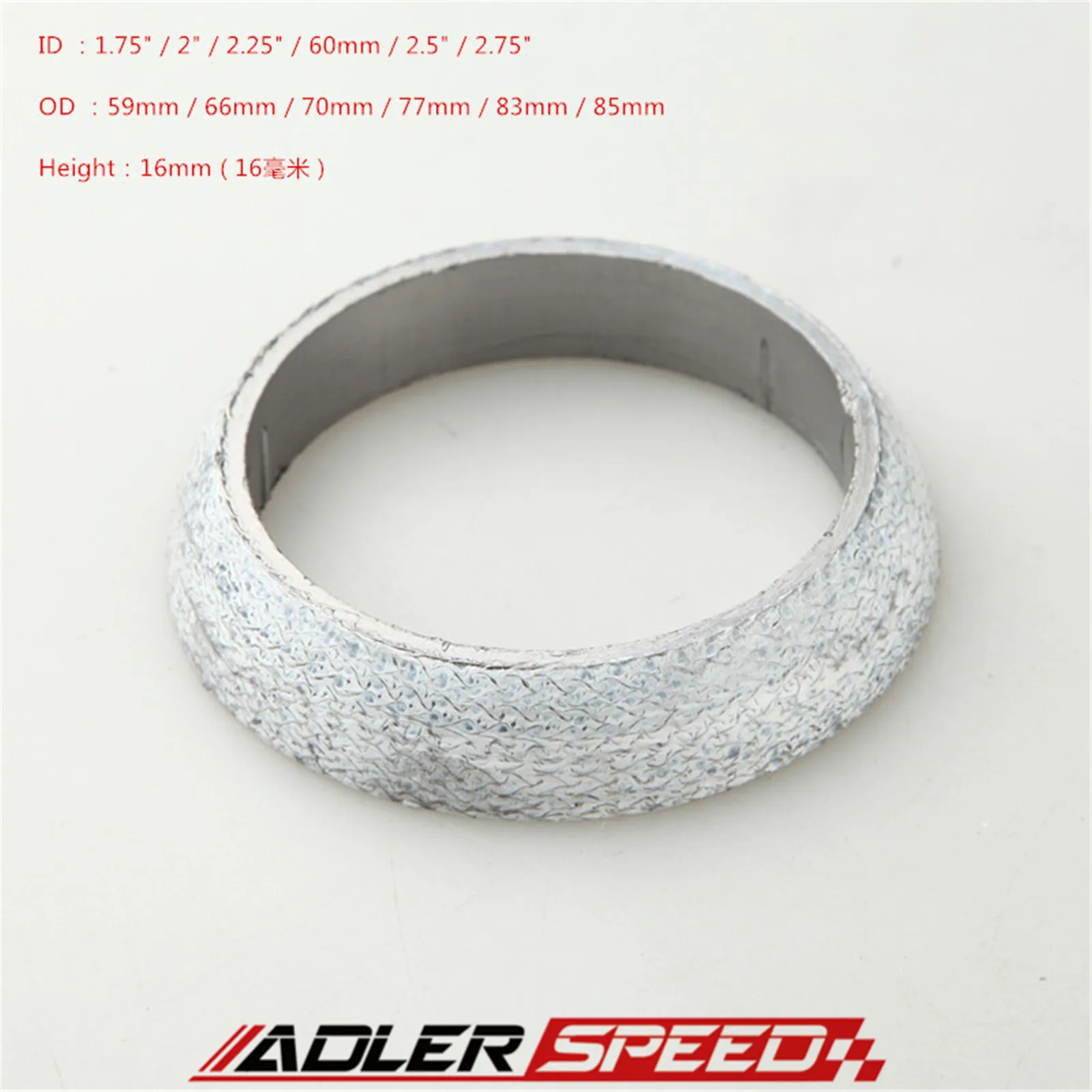 1 шт./2 шт. автомобильный глушитель выхлопная труба графитовая прокладка