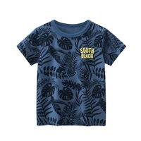 boy tops kids t shirt summer short sleeve tees breathable soft casual clothing for child toddlers baby