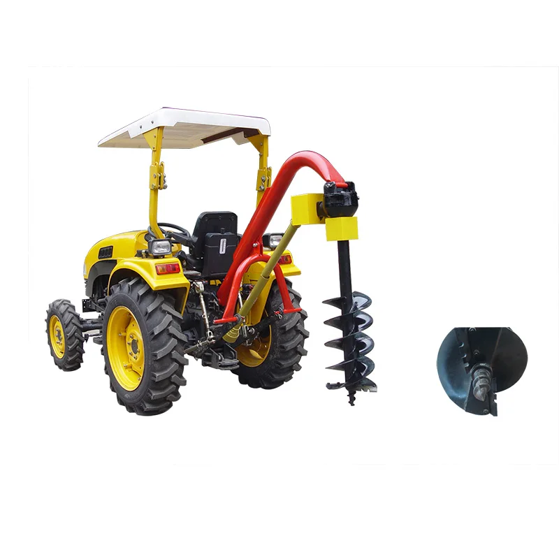 

Tree Planting Tractor Mounted Earth Auger Mini Pto Portable Post Hole Digger