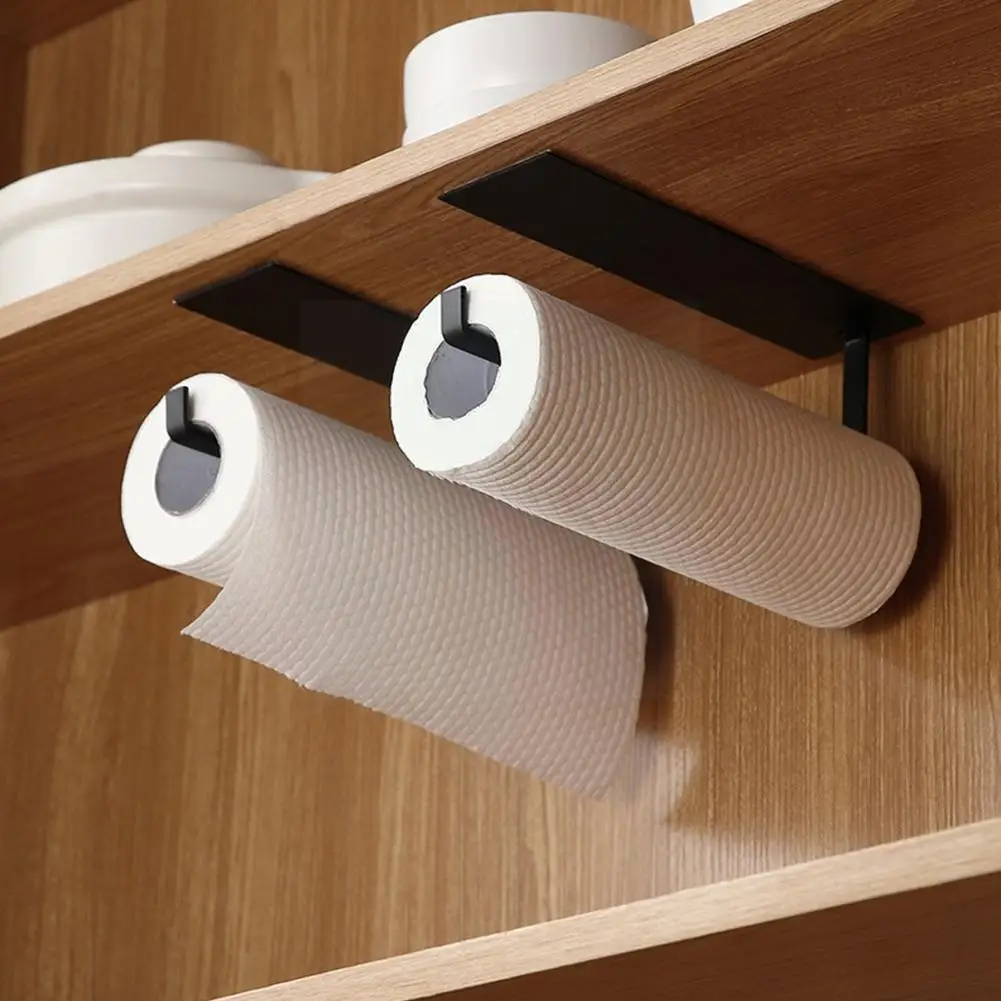 

1 шт., кухонная самоклеящаяся стойка для бумажных полотенец