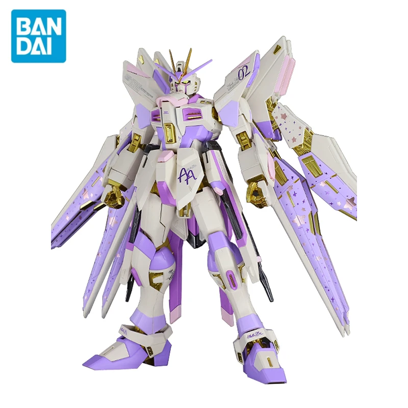 

Original Bandai Gundam Anime Figure MG 1/100 Star Purple Strike Freedom Mobile Suit STRIKE FREEDOM GUNDAM Anime Action Figures