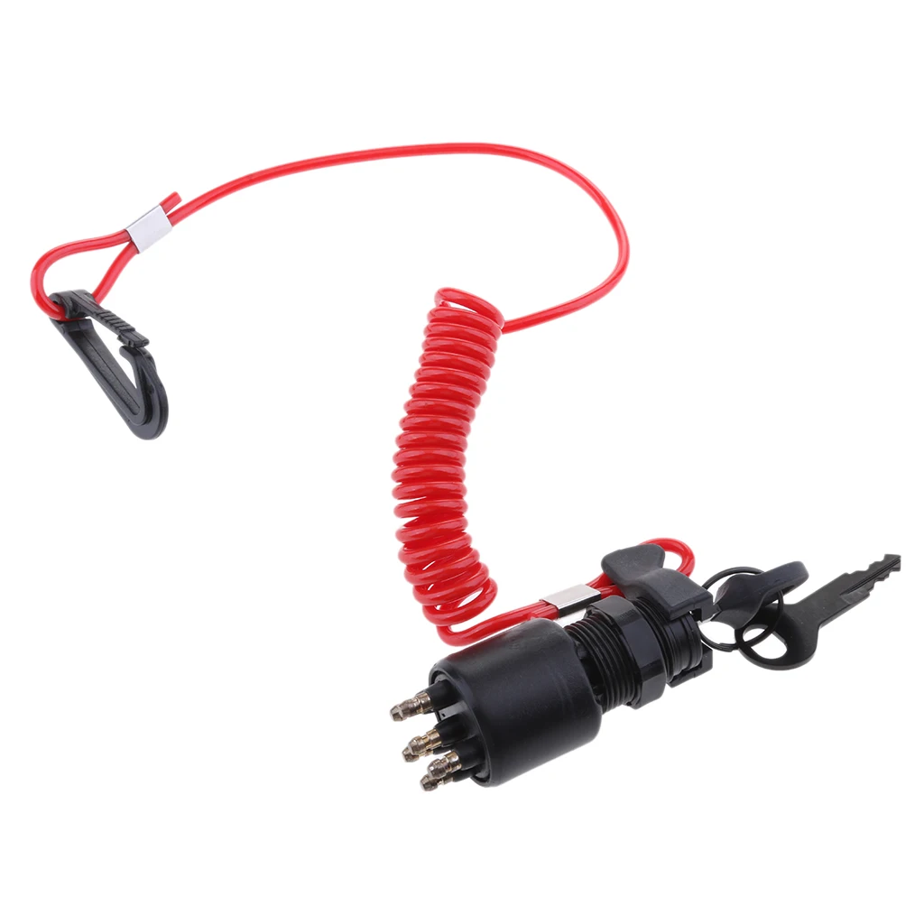 Ремешок для ключа зажигания в сборе Evinrude 1996 года выпуска 5005801 Johnso