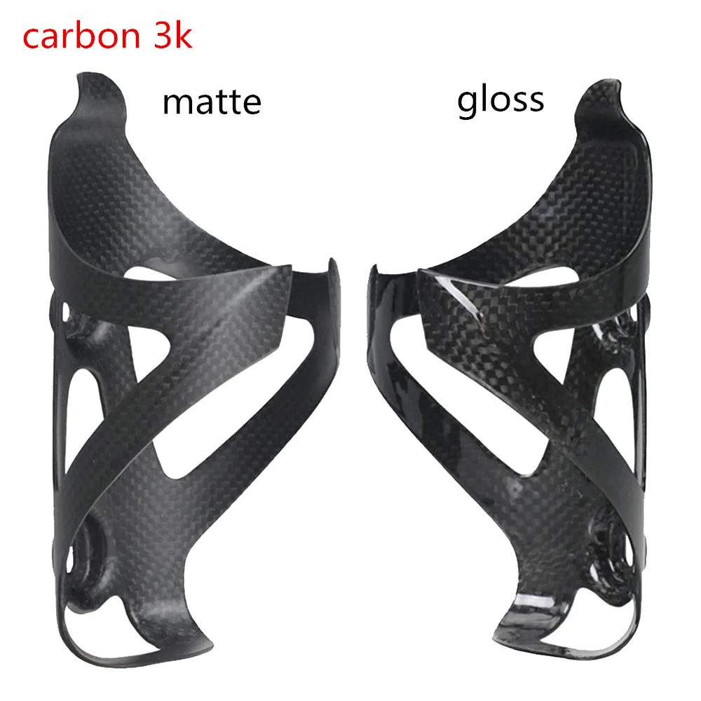 

2Pcs Full Carbon Fiber Bicycle Water Bottle Cage MTB Road Bike Bottle Holder Ultra Light Cycle Equipment Matte/Gloss