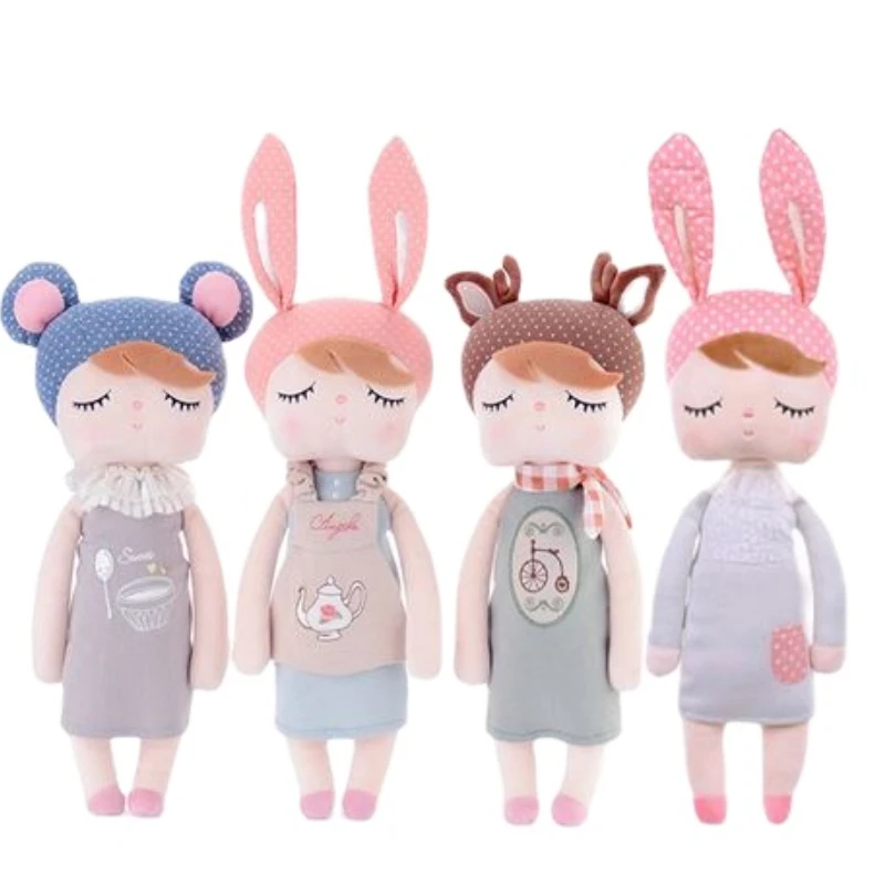 

Original new style unique Gifts Sweet Cute Angela rabbit doll Metoo baby plush doll for kids bicycle teapot pudding