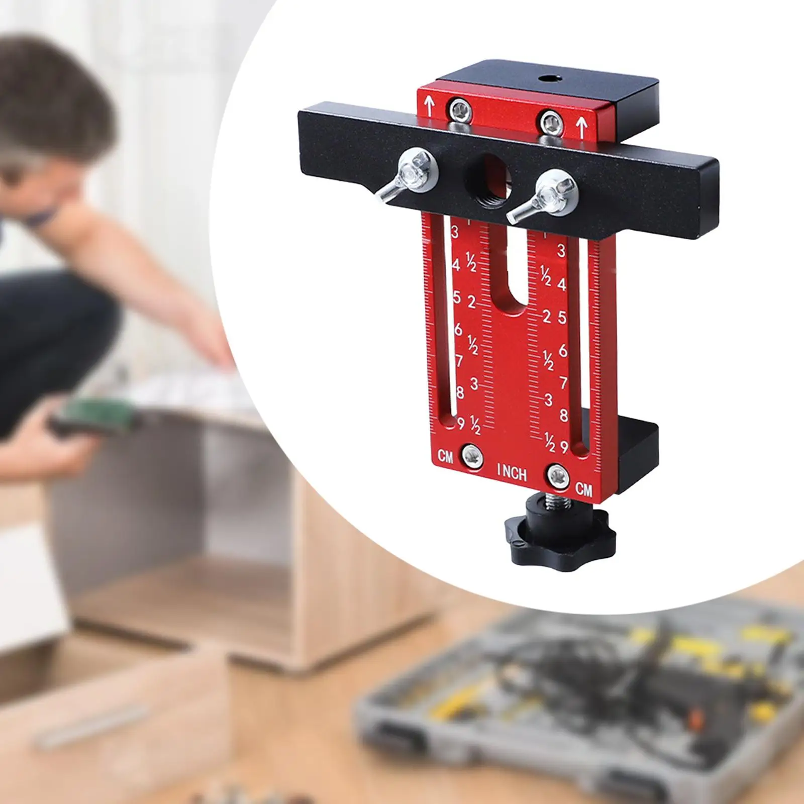 Локатор установки дверных петель шкафа для износостойкий многофункциональный