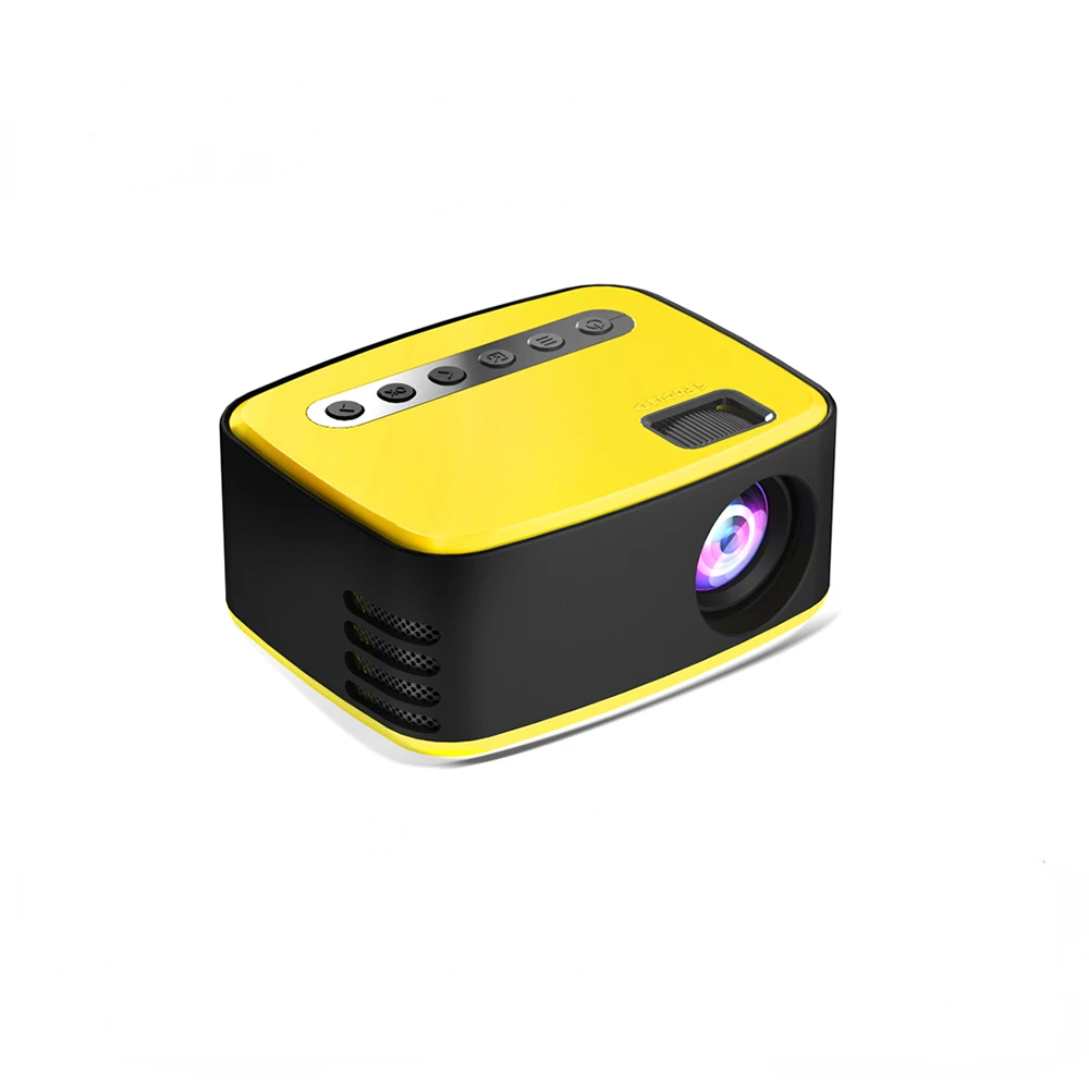

Mini Portable 1080P USB HD LED Home Media Video Player Cinema Projector 320x240 Pixels Supports Easy To Carry