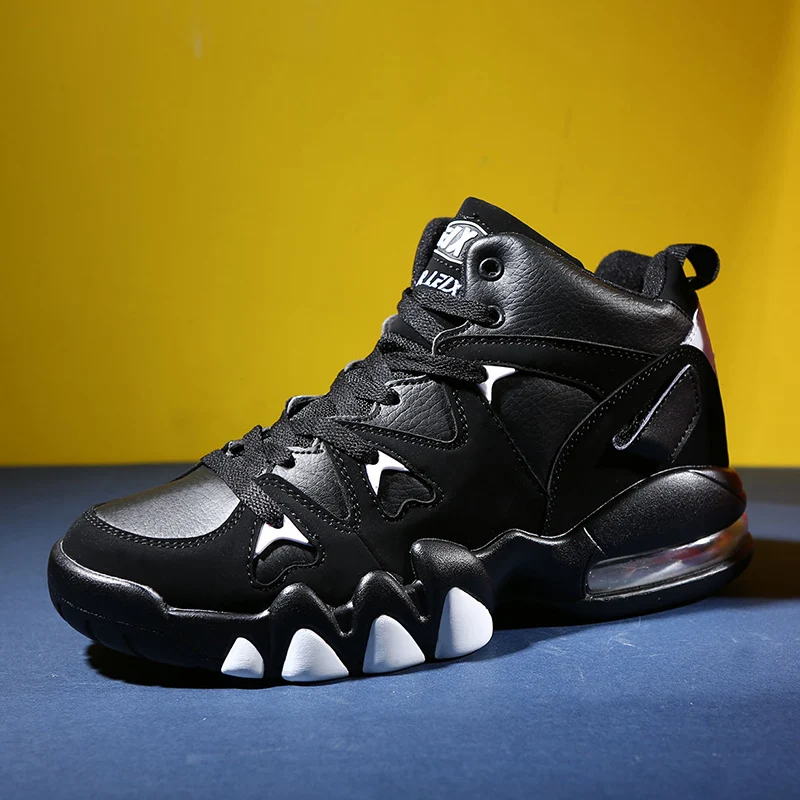 Brand Mens Sport Shoes Casual High-top Sneakers Trendy Boys Basketball Sports Tennis Shoes Couple Sneakers Outdoor Running Shoes