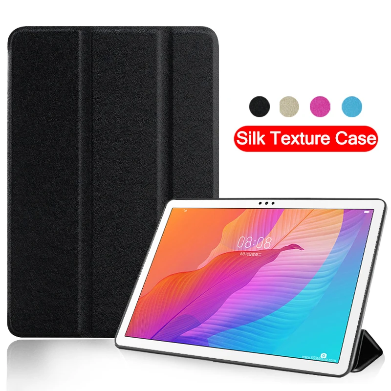 

Funda For Huawei MatePad T10s 10.1'' AGS3-L09 AGS3-W09 Frosted Back Cover Shockproof Protective Flip Tablet Case cover