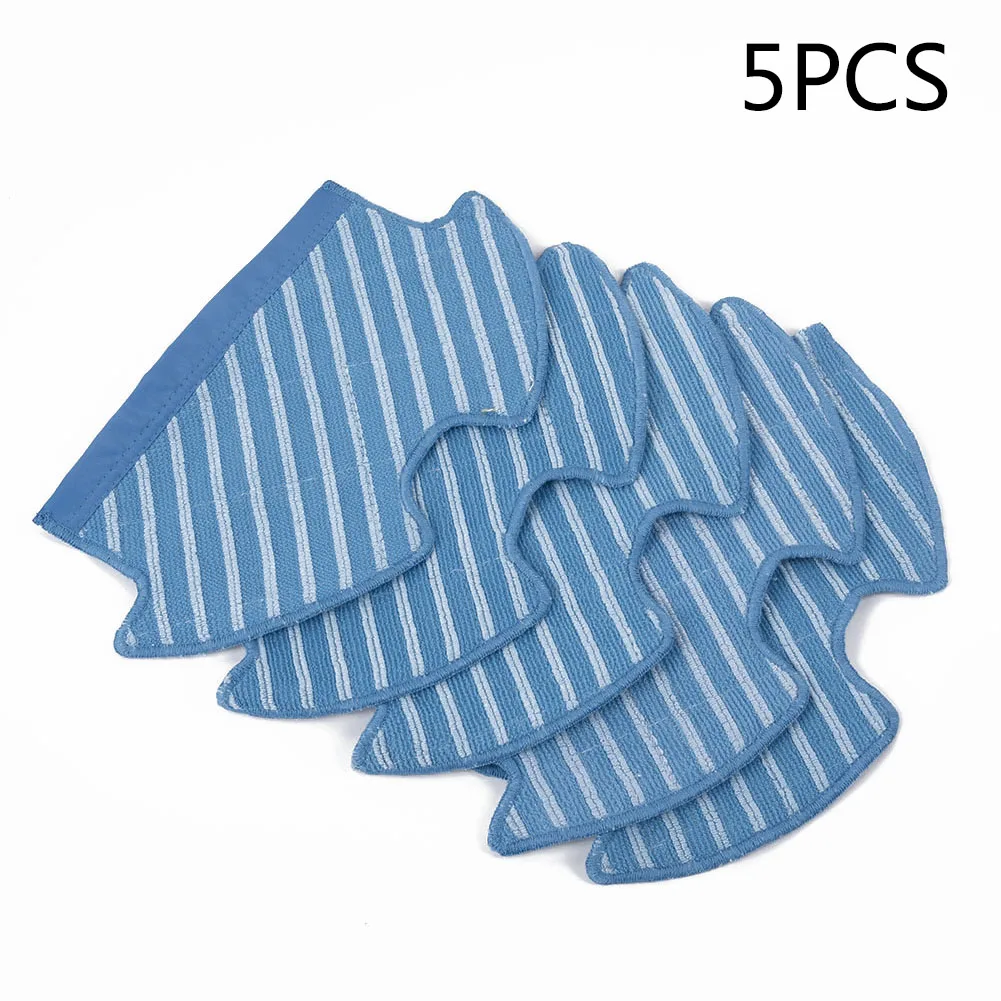 

Set Of 5 Mop Cloth Pads Replace For Ecovacs Deebot Ozmo 900 Vacuum Cleaner Parts