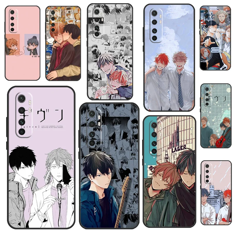 Given Manga Anime aesthetic fanart Phone Case For Xiaomi Mi 11 Ultra 10 Lite 11T 10T Pro POCO X3 NFC F3 M3 Pro Soft Cover