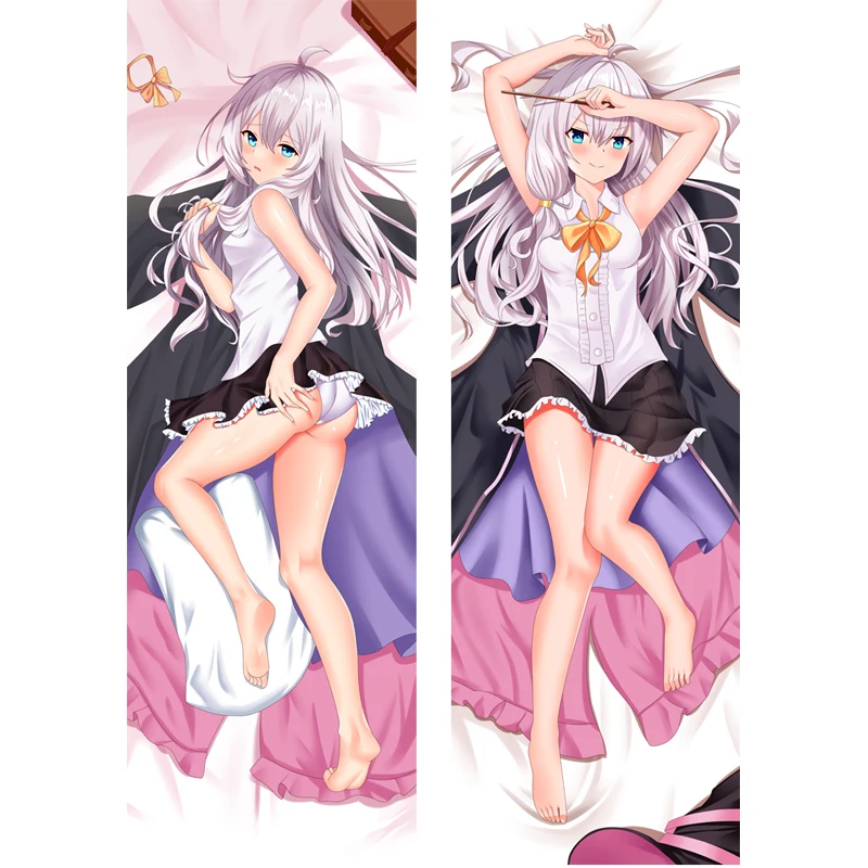 Recommend  Wandering Witch: The Journey of Elaina Anime Dakimakura Hug Body Pillowcase Cosplay DIY Custom Cushion Pillowcase