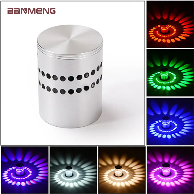 

Светодиодный спиральный светильник внутренний настенный светильник для творчества, освещение для спальни, гостиной, коридора, коридора, ле...