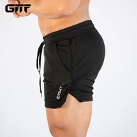 gitf mens gym training shorts men sports casual clothing fitness workout running grid quick drying compression shorts athletics