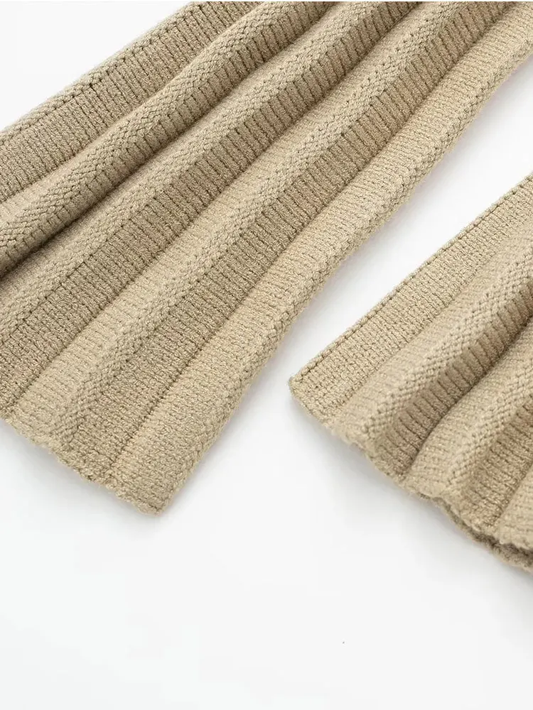 Женский трикотажный кардиган на молнии с длинным рукавом