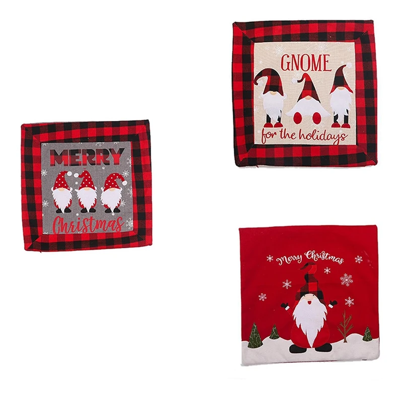 

Рождественские украшения, украшение для дома, льняная наволочка для леса, гостиной, спальни, дивана, эркера, поясная подушка