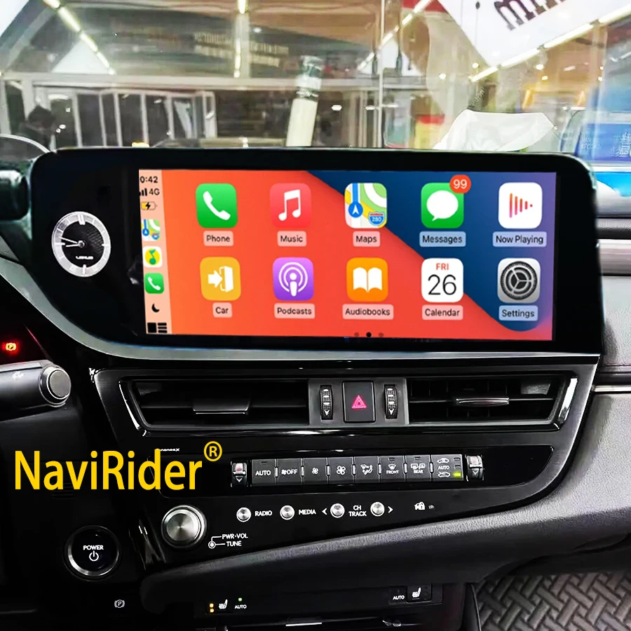 IPS экран Android 13 для Lexus ES ES200 ES300H 2022 -2024 Автомобильный GPS стерео навигатор