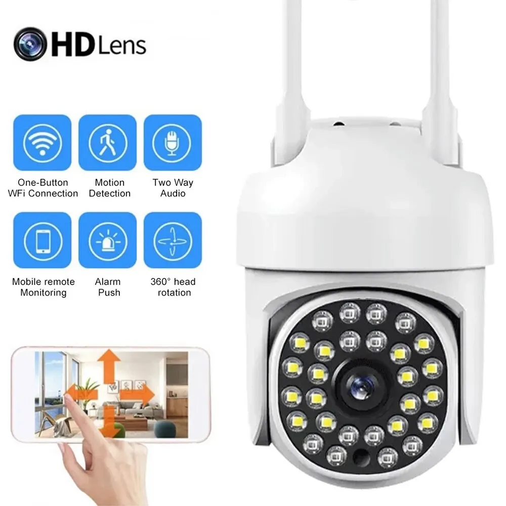 PIX-LINK-A13 1080P Indoor Surveillance Camera 360 Degree Panorama Intelligent HD Home Security Intercom Call Camcorder