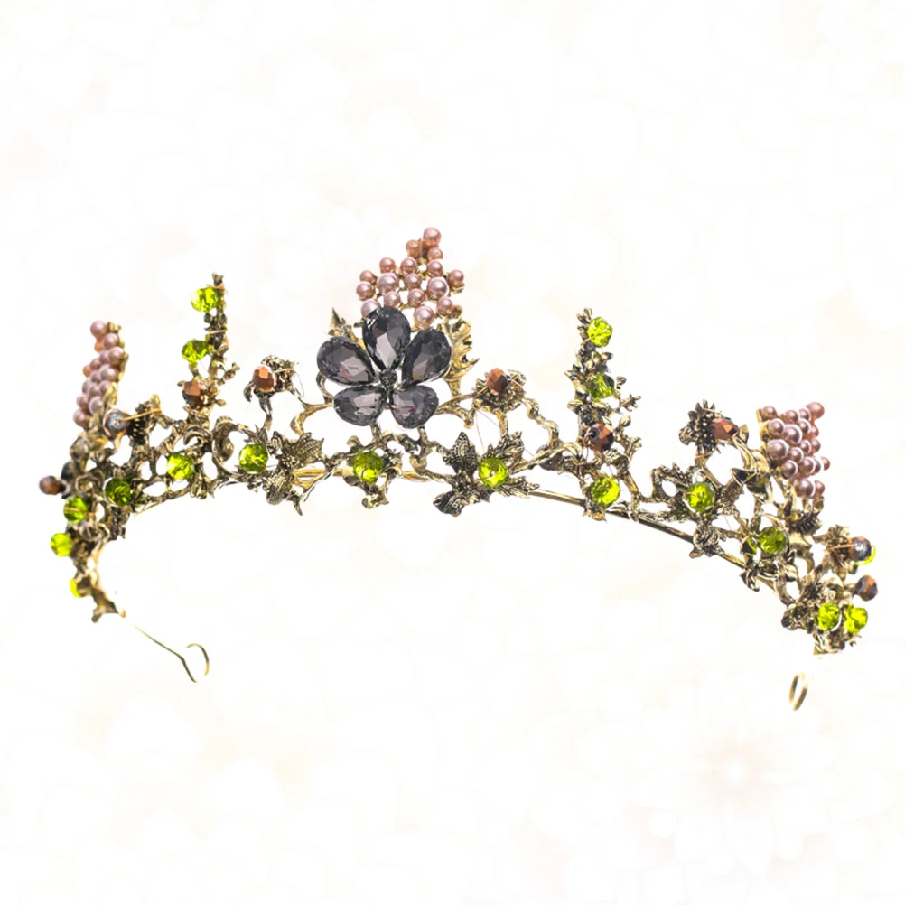 

Tiarawedding Pageant Hair Bridal Rhinestone Beauty Headwear Jewelry Accesories Bridesmaid Diamond Bride Prom Birthday Headpiece